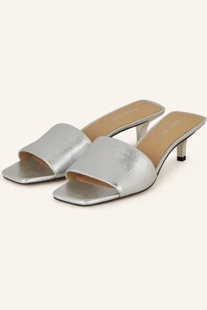 Michael Kors Mules Merriam silber
