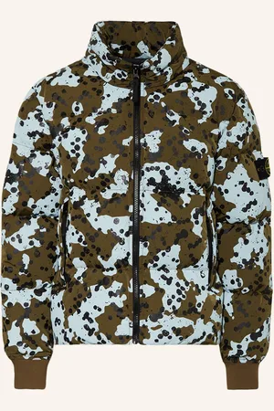 Stone Island Daunenjacke gruen