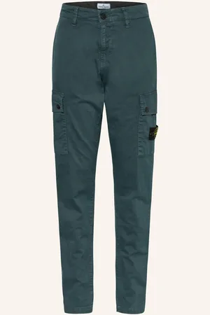 Stone Island Cargohose Regular Tapered Fit gruen