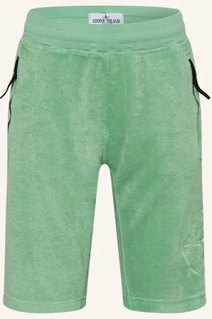 Stone Island Frotteeshorts gruen