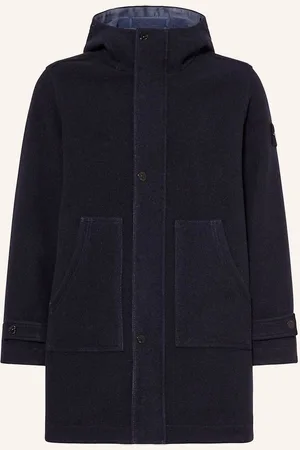 Stone Island Mantel Panno blau