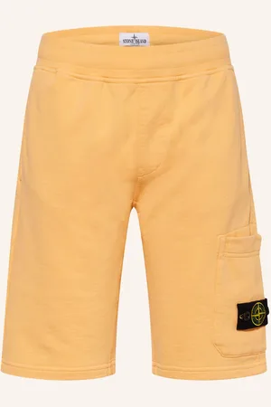 Stone Island Cargo-Sweatshorts orange