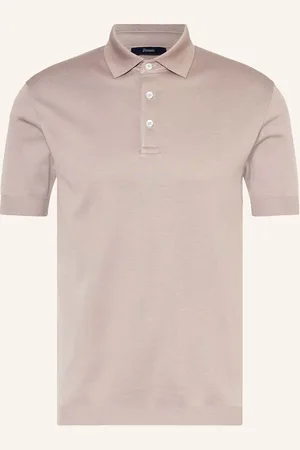 HERNO Jersey-Poloshirt beige