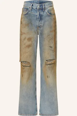 Acne Studios Straight Jeans blau