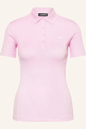J Lindeberg Funktions-Poloshirt pink