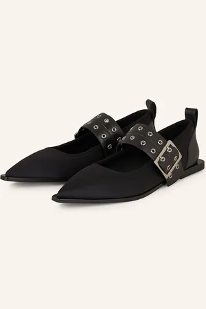 Marc Cain Mary-Jane-Ballerinas schwarz