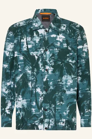 HUGO BOSS Overjacket Labib gruen