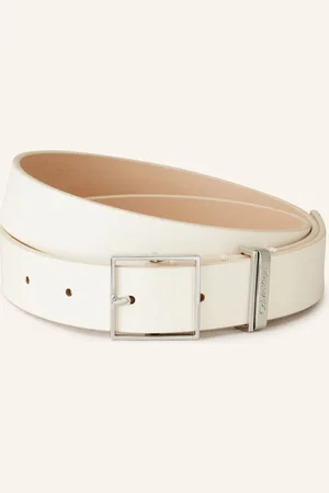 Calvin Klein Ledergürtel weiss
