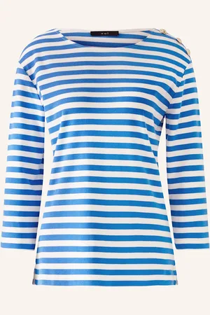 Oui Longsleeve Sunala blau