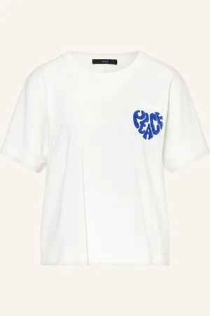 Oui T-Shirt weiss