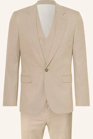 HUGO BOSS Anzug Arti/Hesten Slim Fit braun