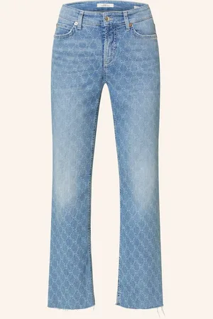 Cambio Bootcut Jeans Paris Easy Kick blau