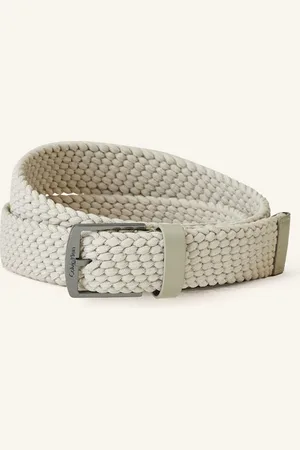Calvin Klein Flechtgürtel beige