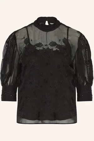Farm Rio Blusenshirt Mit Schmuckperlen