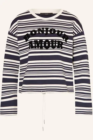 Oui Longsleeve blau