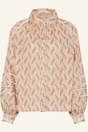 Dea Kudibal Bluse Nita Mit Lochspitze beige