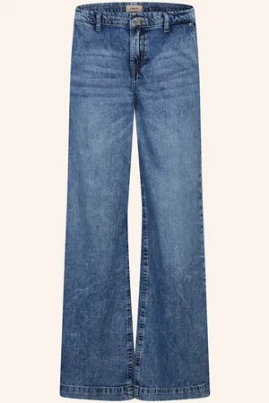 ONLY Skort Mit Volants blau