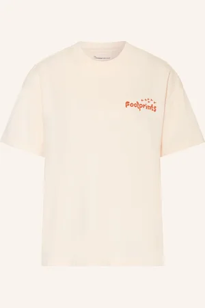 Knowledge Cotton Apparal T-Shirt weiss