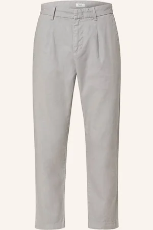 PAUL Chino Mit Leinen grau