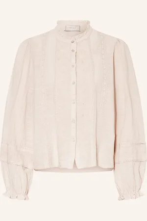 Neo Noir Bluse Marlowe weiss