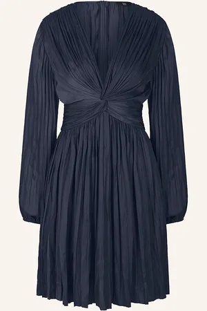 Riani Plisseekleid blau