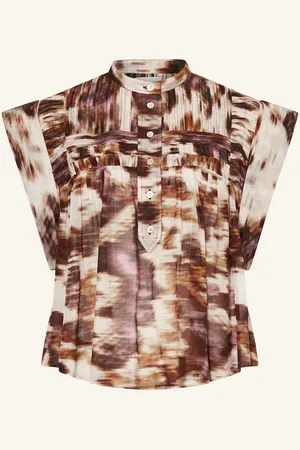 Marant Etoile Blusentop Leaza braun