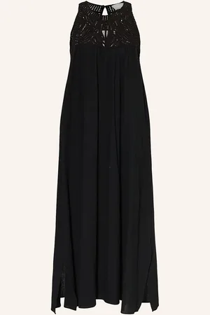 Hemisphere Kleid Im Materialmix