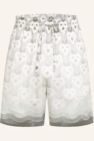 Casablanca Seidenshorts grau