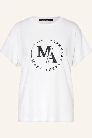 Marc Aurel T-Shirt weiss