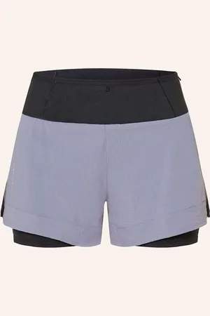 Salomon 2-In-1-Laufshorts Sense Aero blau