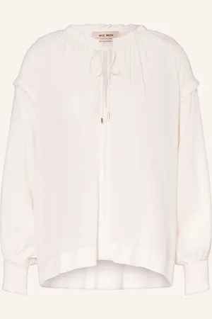 Mos Mosh Blusenshirt Mmmarb Mit Rüschen weiss