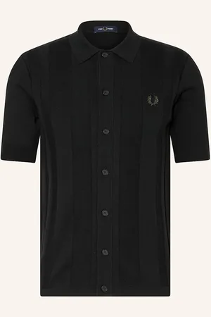 Fred Perry Strickhemd Regular Fit
