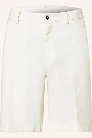 Berwich Shorts Mit Leinen weiss