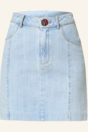 Gestuz Jeansrock Vellagz blau
