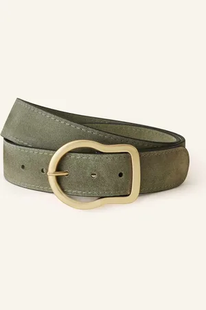 Dorothee Schumacher Ledergürtel Suede Sensation gruen