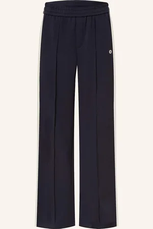 Oui Hose Im Jogging-Stil blau