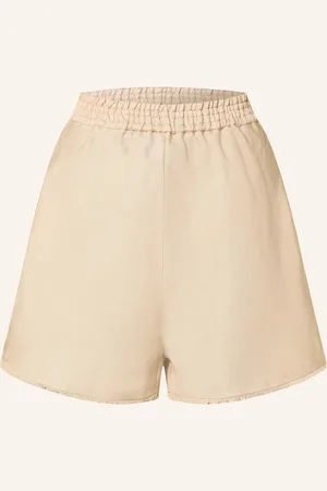 Ivy & Oak Shorts Piper Mit Leinen grau