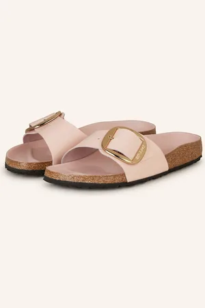 Birkenstock Pantoletten Madrid Big Buckle Lena rosa
