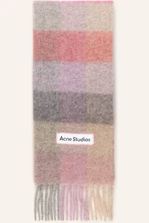 Acne Studios Schal Mit Alpaka pink