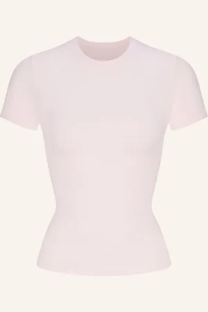 SKIMS Lounge-Shirt Cotton Jersey rosa