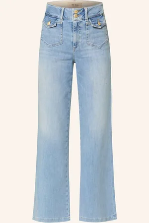 Mos Mosh Flared Jeans Mmcolette blau