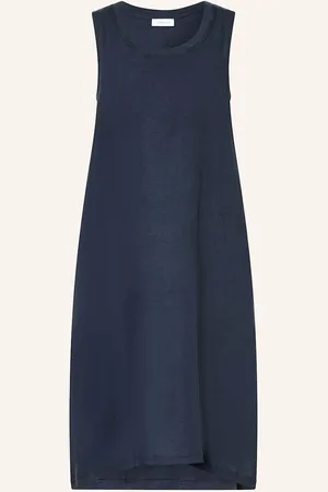DARLING HARBOUR Kleid Im Materialmix blau