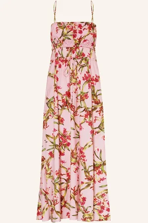 Maryan Mehlhorn Strandkleid Botanique rosa
