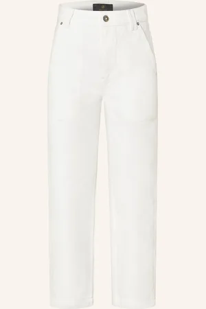 Belstaff 7/8-Jeans Carrick weiss