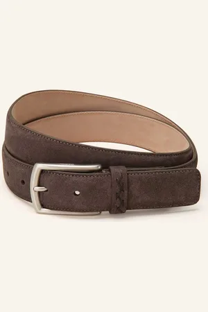 Ermenegildo Zegna Ledergürtel beige