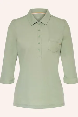 JOY SPORTSWEAR Piqué-Poloshirt Gisele Mit 3/4-Arm gruen