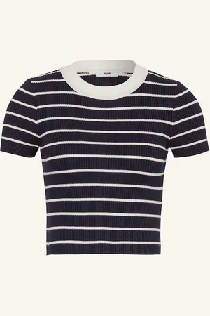 Mavi Strickshirt blau