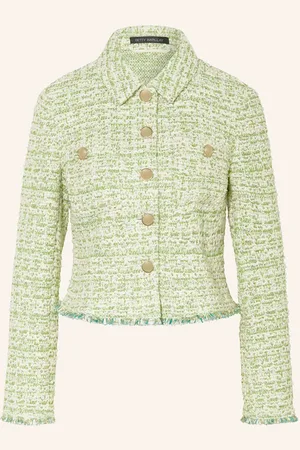 Betty Barclay Kastenjacke Mit Glitzergarn gruen