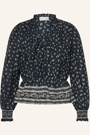 Neo Noir Blusenshirt Ora blau