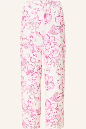 monari Marlenehose Aus Jersey rosa